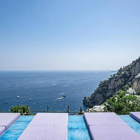 Villa Lavish 3Br Cliffside Villa With Majestic Sea Views In Central Positano